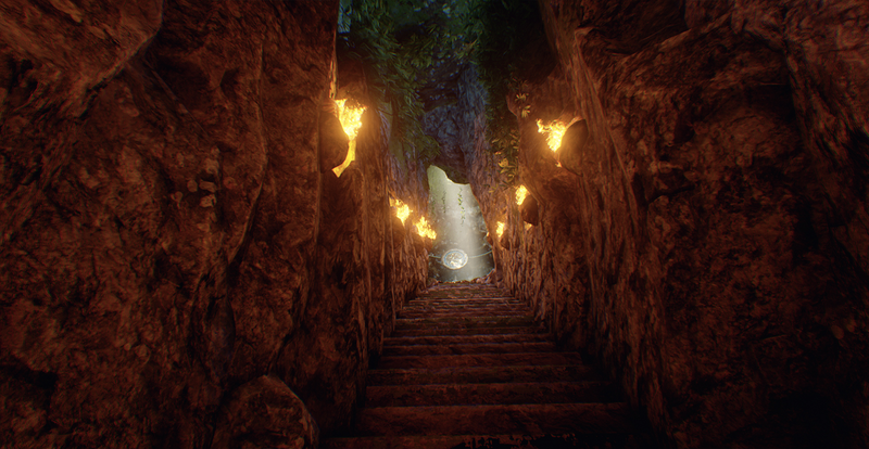 Illustration for article titled Ocarina of Time's Zora Cave Gets a Next-Gen Facelift